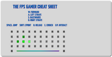 Cheat Sheet XXL Gaming Mousepad