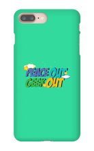 peace out geek out iphone case!