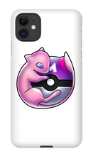 Mew on Master Ball iPhone Case
