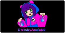 nerdyypanda282 XXL Gaming Mousepad