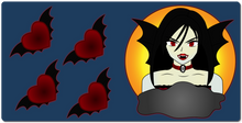 Vampire w/ Bat Wings XXL Gaming Mousepad