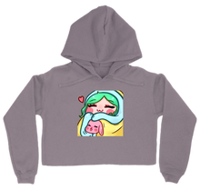 comfy women’s cropped hoodie