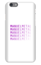manuelmetal iPhone Phone Cases
