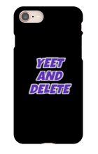 blade442211 yeet and delete iPhone Phone Cases