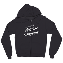 FS Shooting Star White Logo Zipped Hoodie
