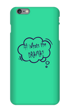 DRAMA iPhone Phone Cases