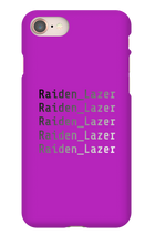 Raiden_Lazer iPhone Cases