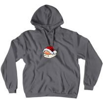 Santa Sushi Hoodie (No-Zip/Pullover)