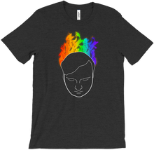 T Shirt - Rainbow Flames