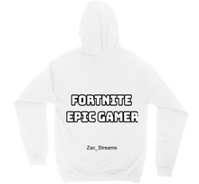 FORTNITE EPIC GAMER (Back) Hoodie - Zac_Streams