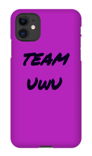 team-uwu iPhone Phone Cases
