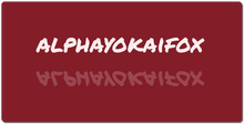 alphayokaifox XXL Gaming Mousepad