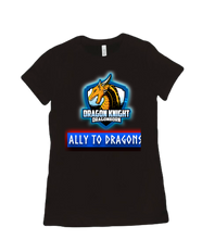 Dragon Knight Slogin tshirt-women
