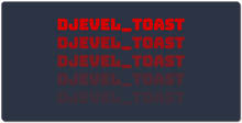 djevel_toast27 XXL Gaming Mousepad