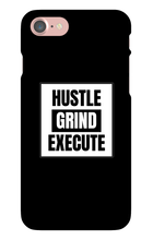 HUSTLE GRIND EXECUTE iPhone Phone Cases