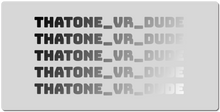 thatone_vr_dude XXL Gaming Mousepad