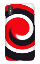 zelq red fluid v2 iPhone Phone Cases