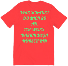 T-Shirt mit rückenschrift