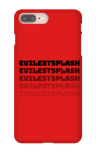 evilestsplash iPhone Phone Cases