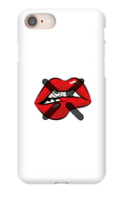 Hitmarker on the Lips iPhone Phone Cases