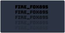 fire_fox895 XXL Gaming Mousepad
