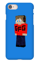 Gaming For Greatness Minecraft Skin iPhone Case