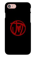 Jonah Moore iPhone Phone Cases (Red Logo)