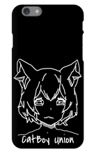 Catboy Union iPhone case (White)