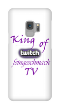 King of Twitch Samsung Schutzhülle (schwarz/weiß)