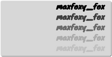 maxfoxy_fox XXL Gaming Mousepad