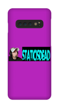 staticisdead Face Samsung Phone Cases