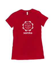 Women T-shirt LISTEN SAMBA