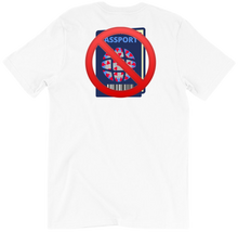 No Vax Passports T-Shirts Back Print
