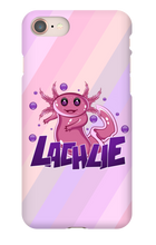 Lachlie Rainbow Axolotl iPhone Case