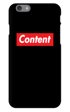 Pure content iPhone Phone Cases