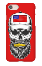 Bite The bullet IPhone Case - American Flag