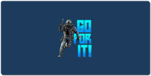 GO FOR IT XXL Gaming Mousepad