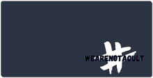 We Are Not a Cult XXL Gaming Mousepad