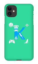 keekster_ Logo (White) iPhone Phone Cases