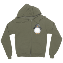 Penguin Zip Up Hoodie
