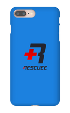 RESCUEE iPhone Case Black and Red Logo