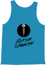 Flash Sphere Black Logo Tank Top