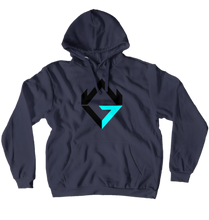 Blue Corner Logo Hoodies (Multiple Colours)