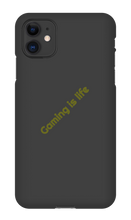 Gaming is life iphone phone case