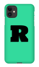 Ryan Syed iPhone Case Black Logo