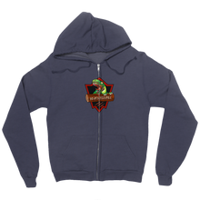 BeardamousRex Zip Up Hoodie