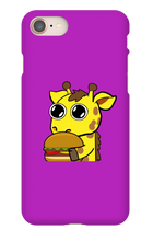 lexxlegion hamburger giraffe  iPhone Phone Cases