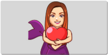 kaymellons XXL Luv Gaming Mousepad