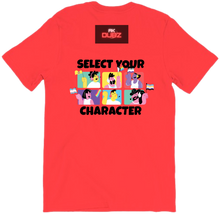 akdubz53 Tshirt Back Logo Select Character