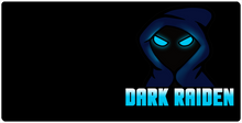 Dark Raiden Game Logo Mousepad XXL
